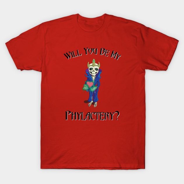 Be My Phylactery T-Shirt by Taellosse